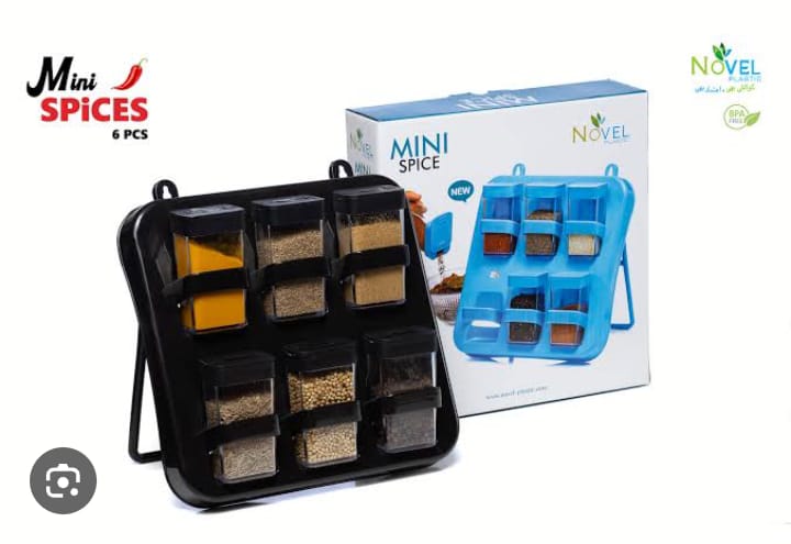 Novel Mini Spice Storage with Rack