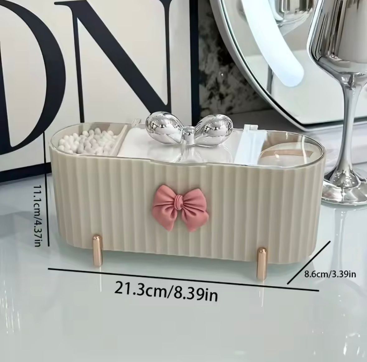 3 Grid Makeup Organizer - Large Capacity🎀🎀