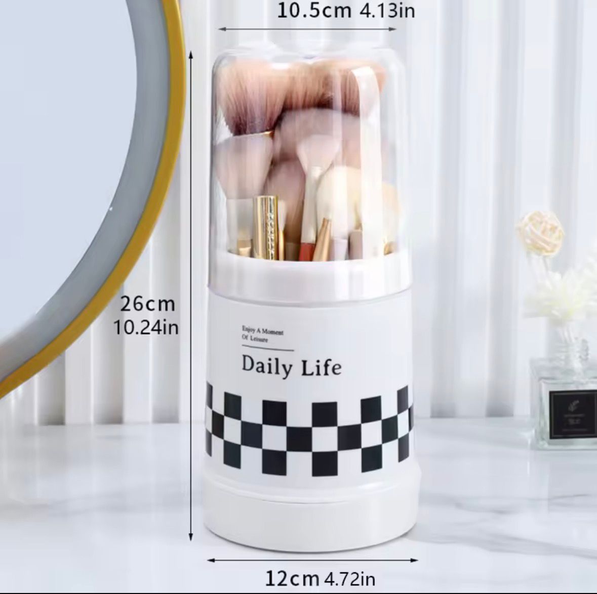 Cutlery Storage Holder With Cover - Set of 3