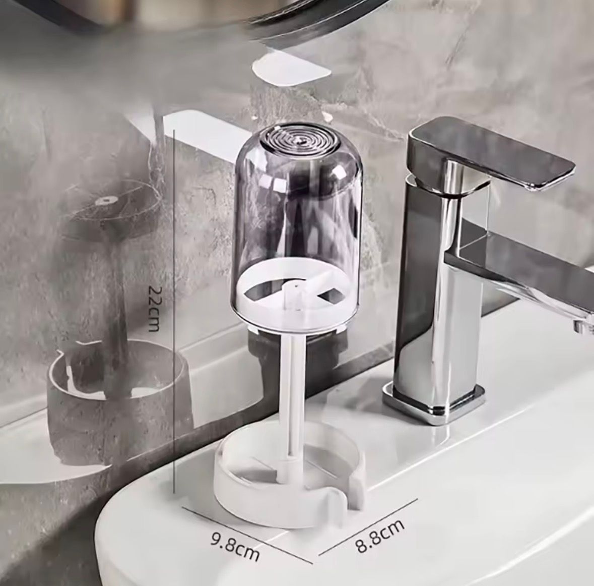 Dust-proof Wash Cup Toothbrush Rack Household Mouthwash Cup Set