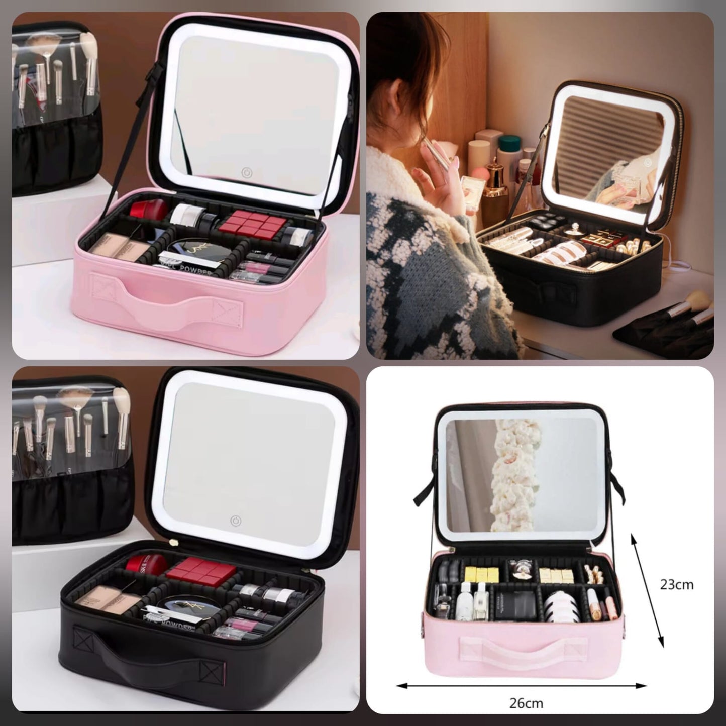 Smart Led Cosmetic Makeup Organizer - Premium Quality