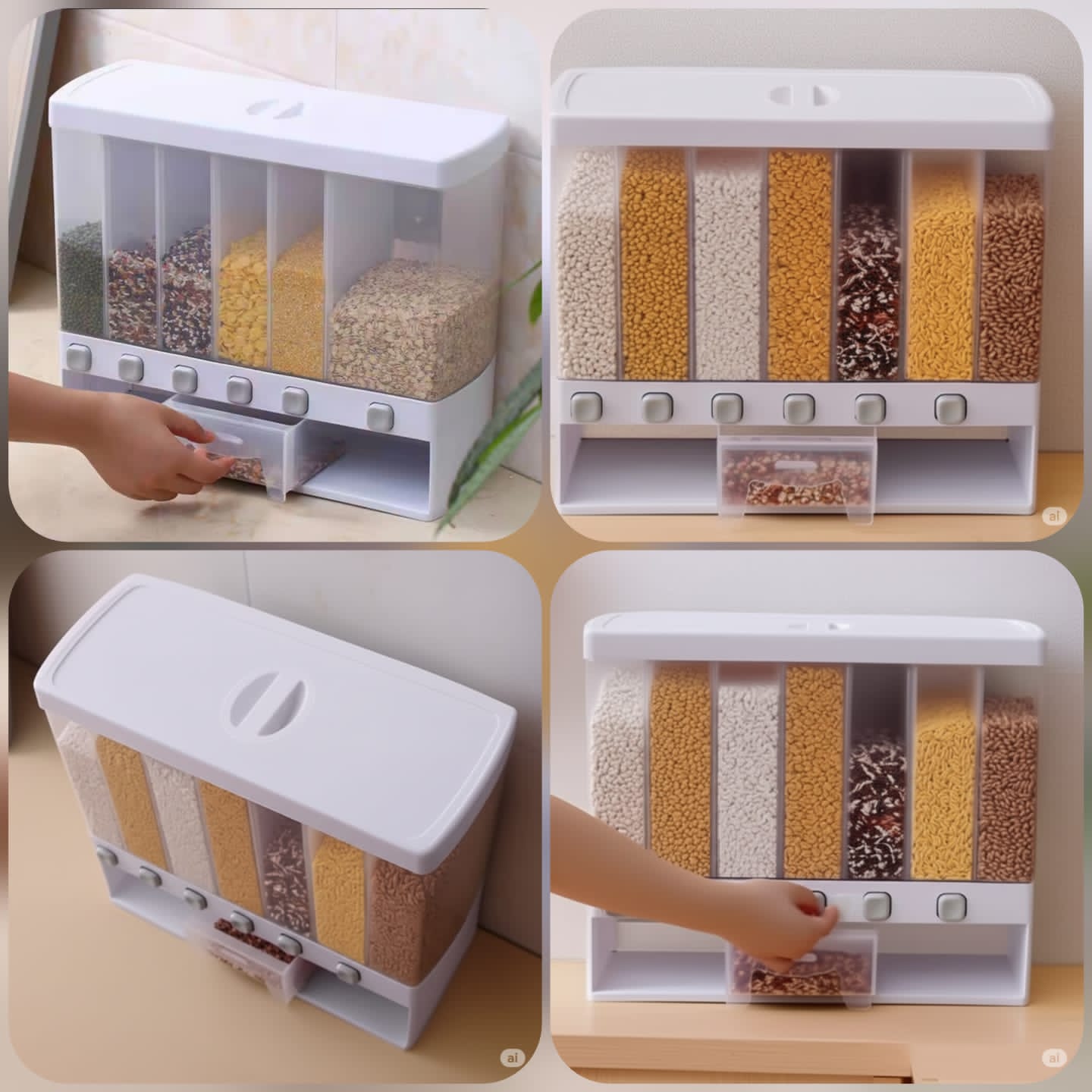 6in1 Cereal Dispenser - Premium Quality