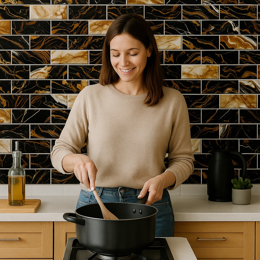 Waterproof Kitchen & Wall Décor - Pack of 24 Pcs