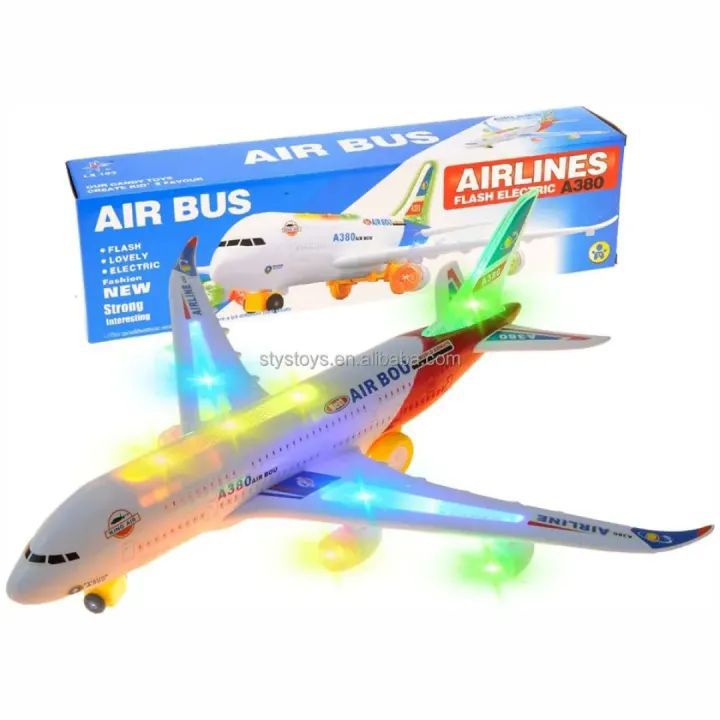 Airplane Toy With Lights And Music 🎵