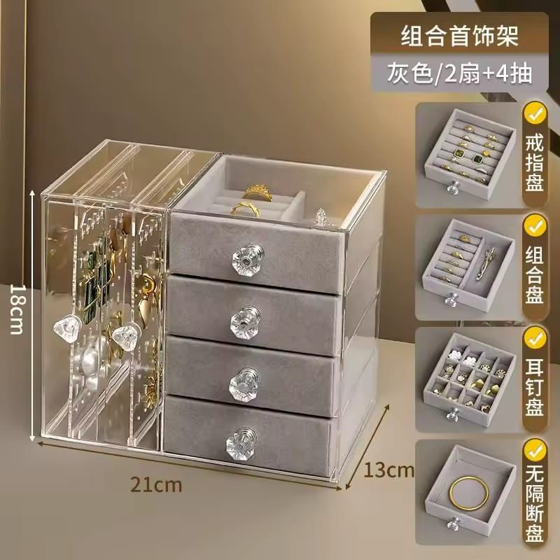 Premium Drawer Jewelry Organizer - Large