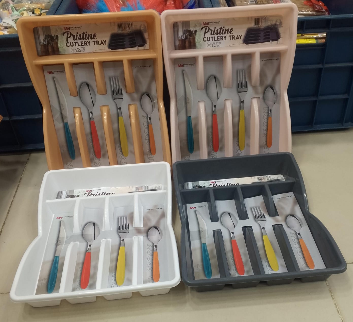 OCD-Approved Stackable Cutlery Tray