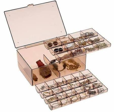 Cx-30 double layer jewelry box