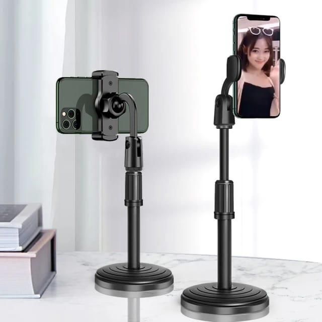 Foldable Tablet Phone Holder For Vlog Shooting Live Streaming Smartphone Stand