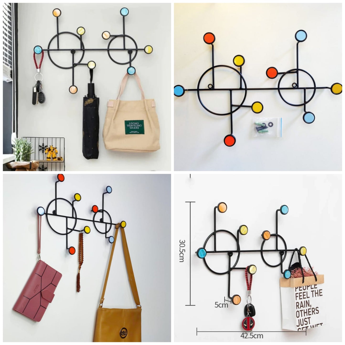 Modern Wall-Mounted with Hook