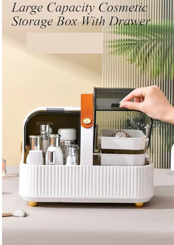 Dustproof Portable Cosmetic Storage Box