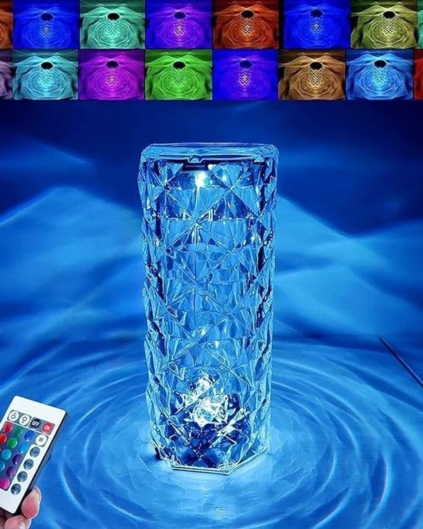 Rose Diamond Table Lamp