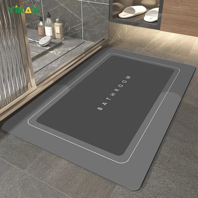 Water Absorbent & Anti Slip Bathroom Mat - Good Quality