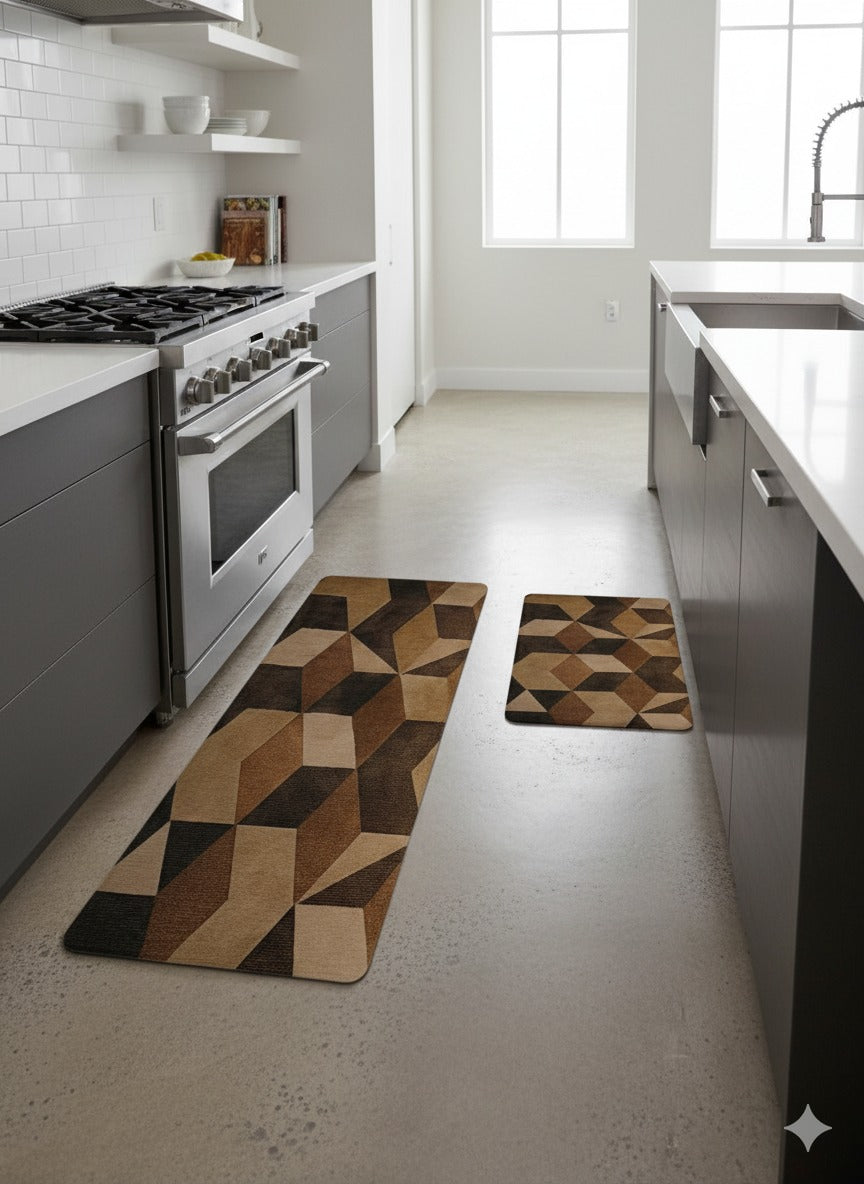 2 Pcs Runner & Mat Set