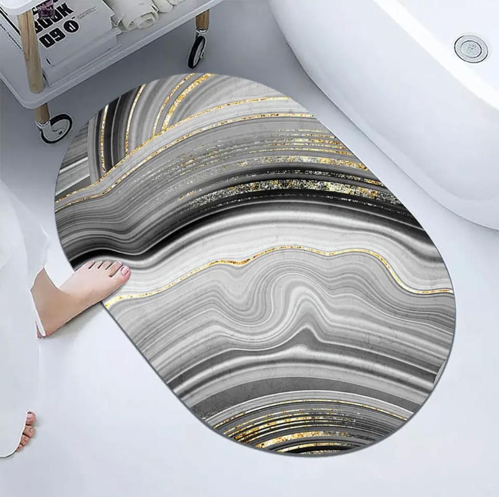 Water Absorbent & Anti Slip Bathroom Mat - Premium Quality