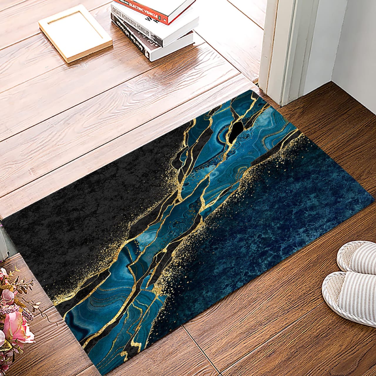 Water Absorbent & Anti Slip Bathroom Mat - Premium Quality
