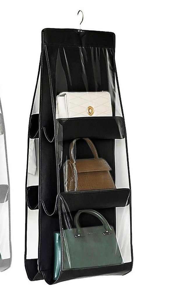 Hanging Handbag Organize - 6 Pocket
