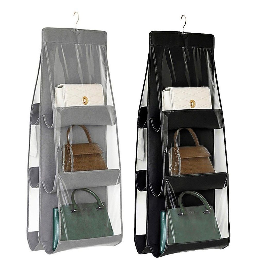 Hanging Handbag Organize - 6 Pocket