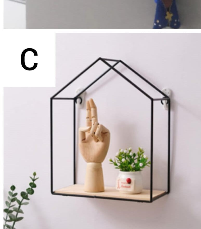 Hut Style Wall Shelf