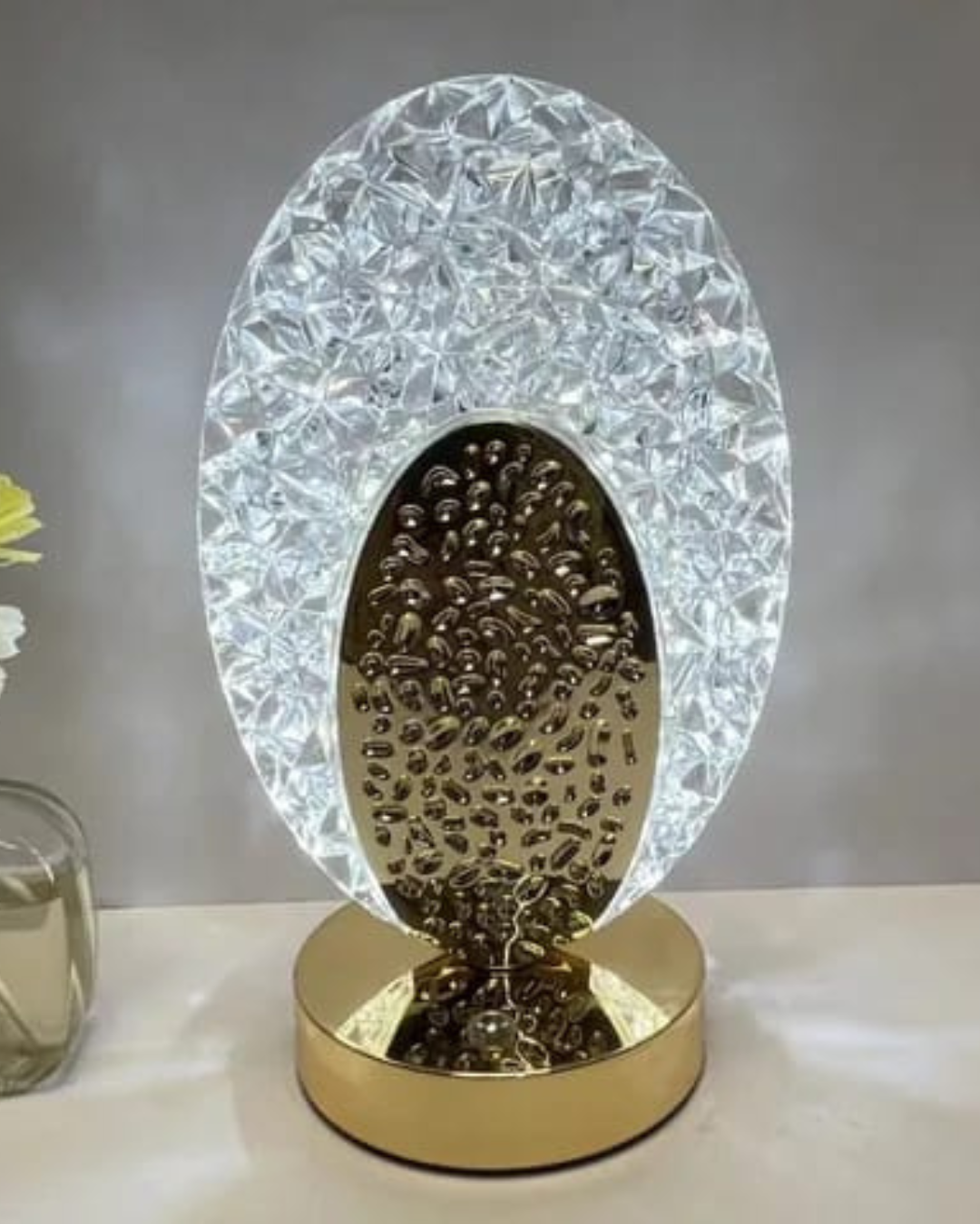 Crystal Ball Table Lamp