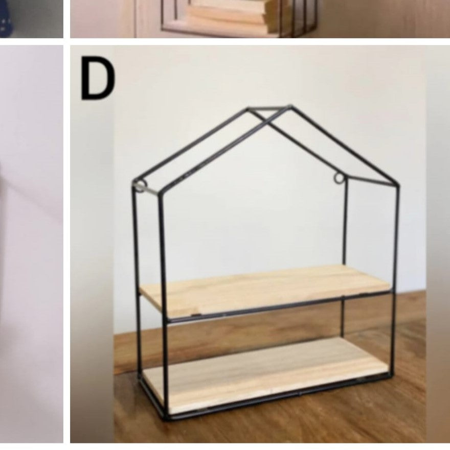 Hut Style Wall Shelf