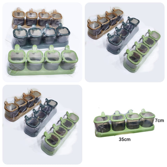 4in1 Seasoning Spice Jar Set