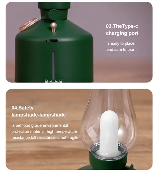 Vintage Lamp Humidifier