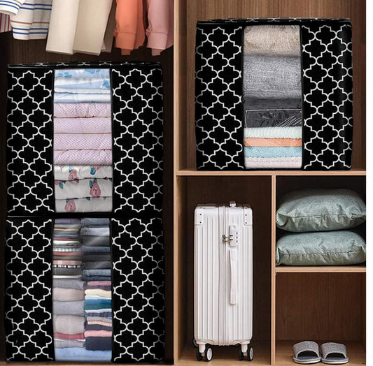 New Black Printed Storage (Super Heavy Quality)