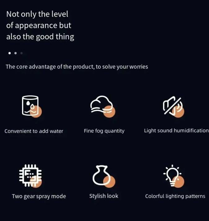 Colourful Flower Humidifier