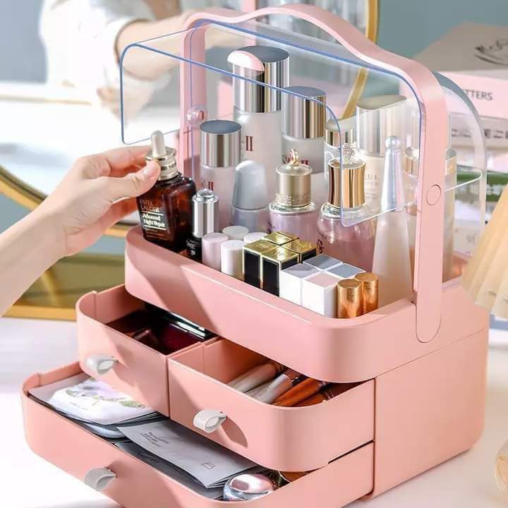 Trending 3+1 Cosmetics Organizer