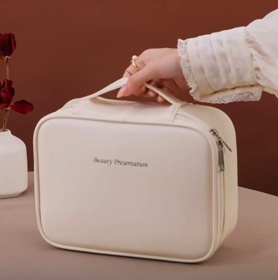 Leather Multifunctional Travel Storage Bag