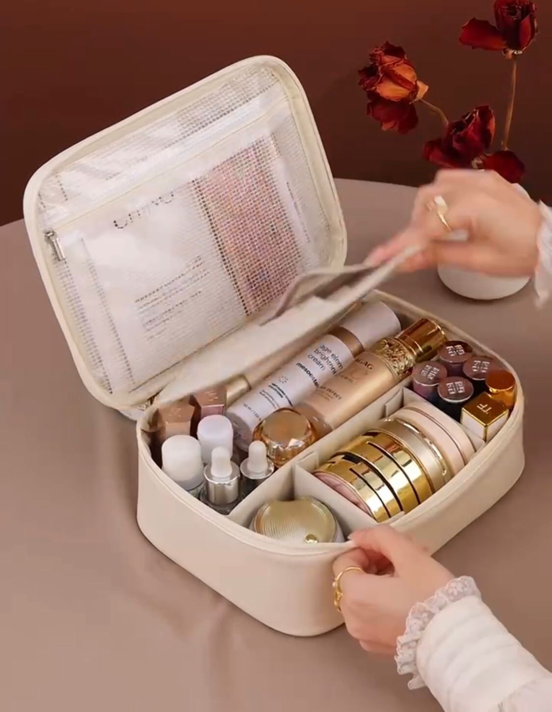 Leather Multifunctional Travel Storage Bag