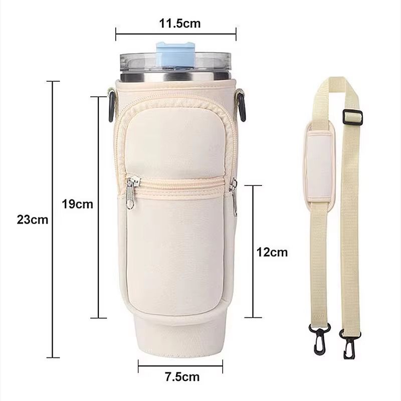 Tumbler Carrier Bag with Shoulder Strap