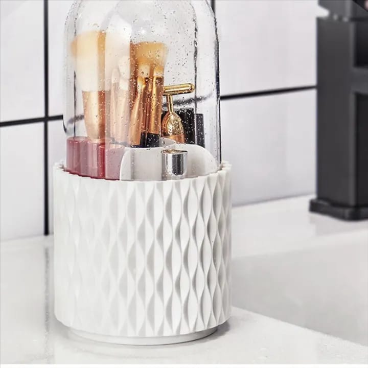 Rotating Makeup Brush Holder - Premium Quality