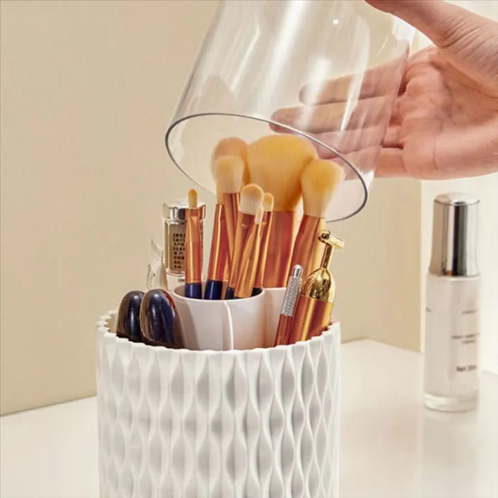 Rotating Makeup Brush Holder - Premium Quality