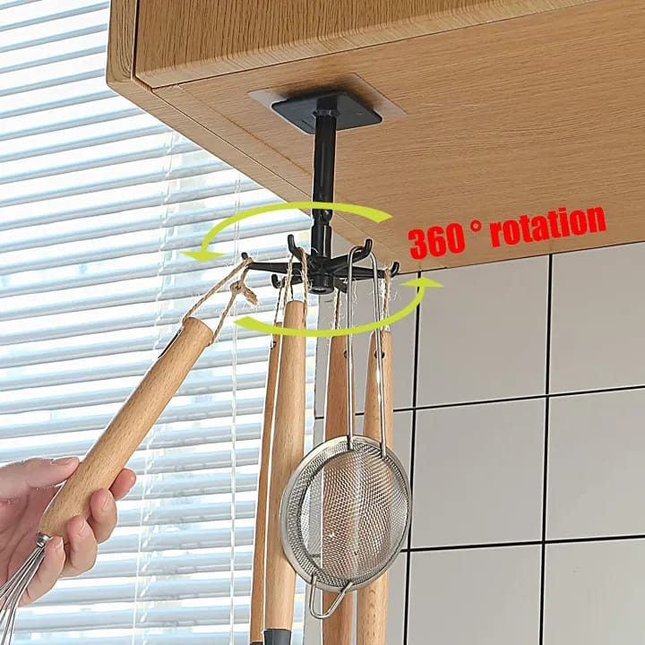 360° Rotating Folding Hook