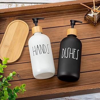 Luxury Ceramic Soap Dispenser -  Glossy Finish