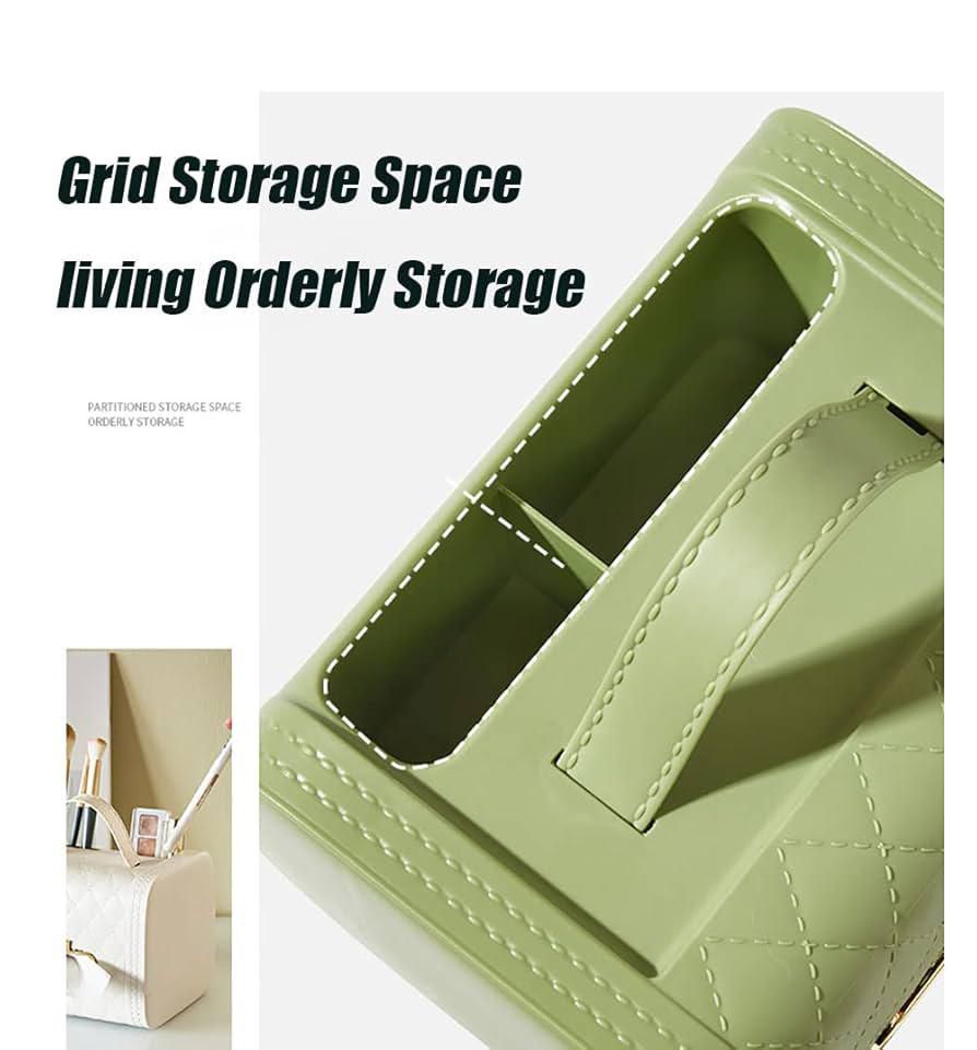 Multi-functional Tissue Box Organizer