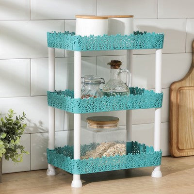 4 - LAYER MULTIPURPOSE STORAGE TROLLY & RACK