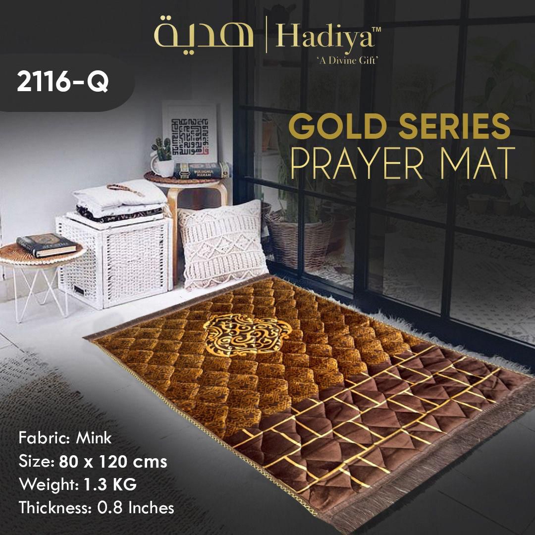Prayer Mat Gold Series