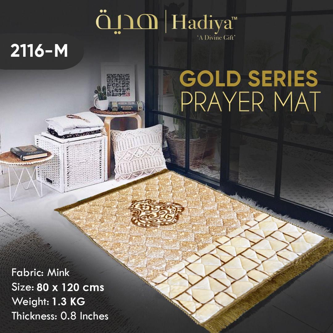 Prayer Mat Gold Series