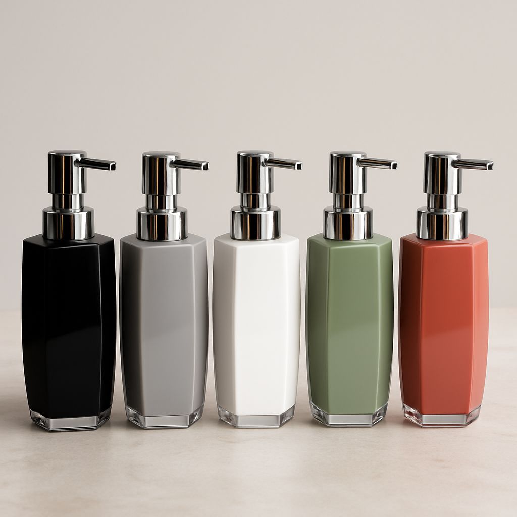 Acrylic Soap Pump Bottle