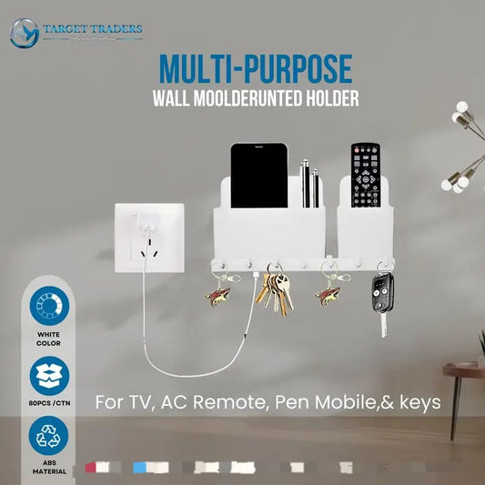 Multipurpose Wall Mounted Holder