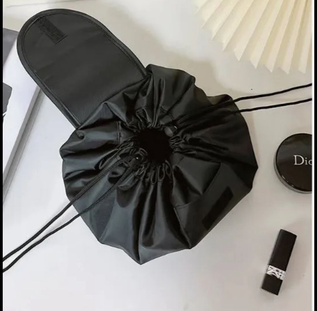 Drawstring Makeup Pouch