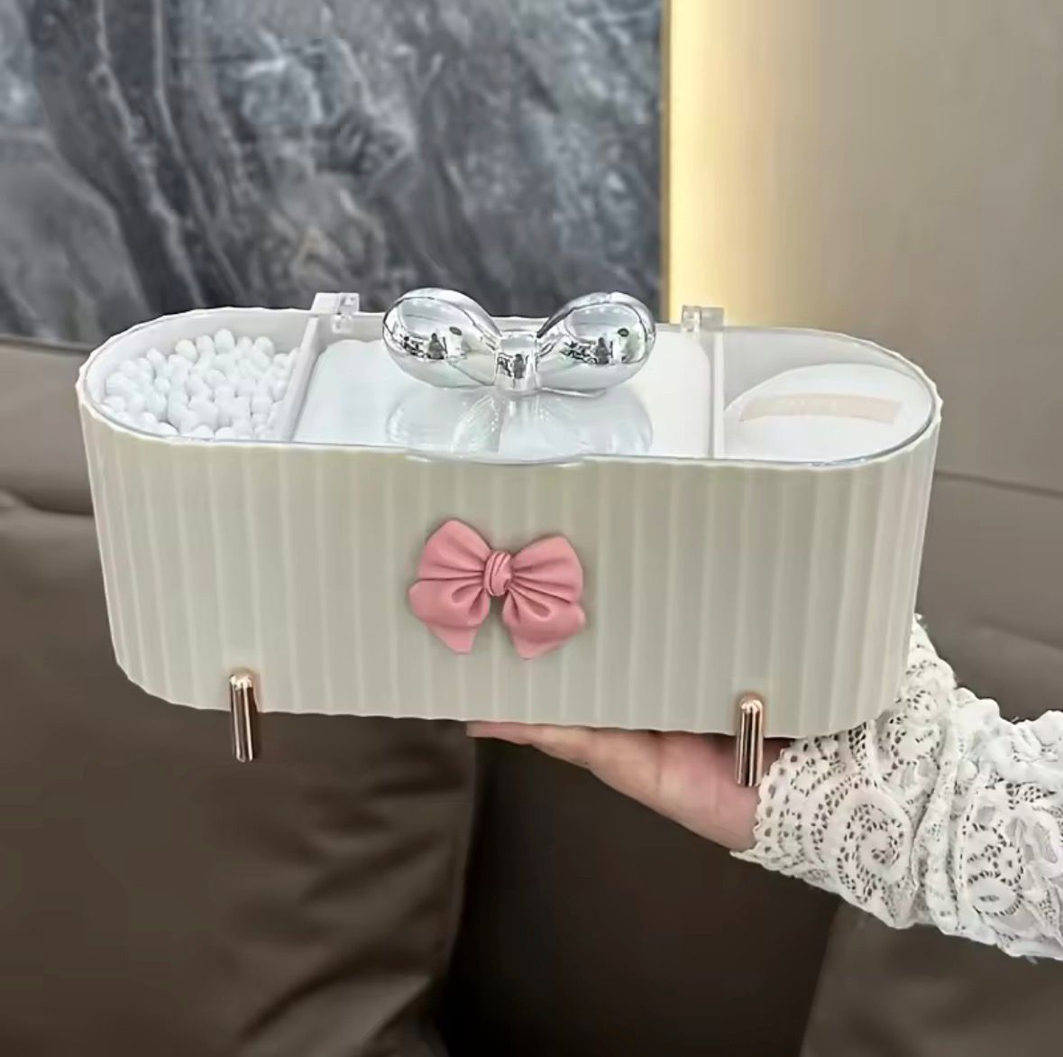 3 Grid Makeup Organizer - Large Capacity🎀🎀