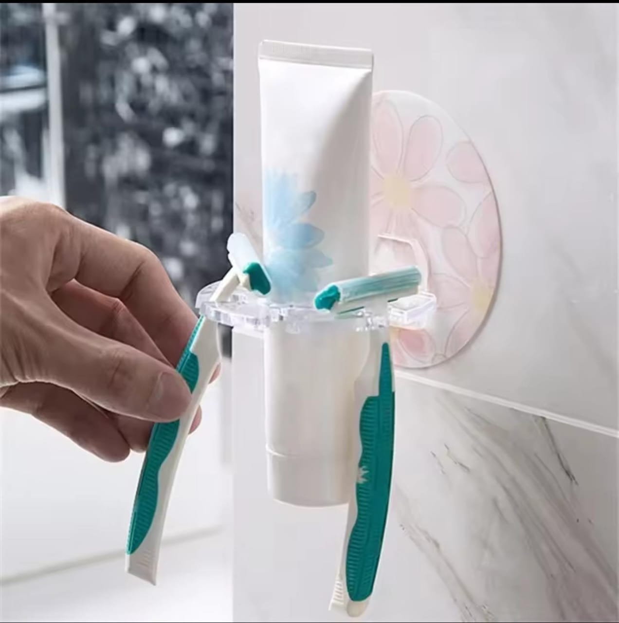 New Style Self Adhesive Toothbrush Holder 