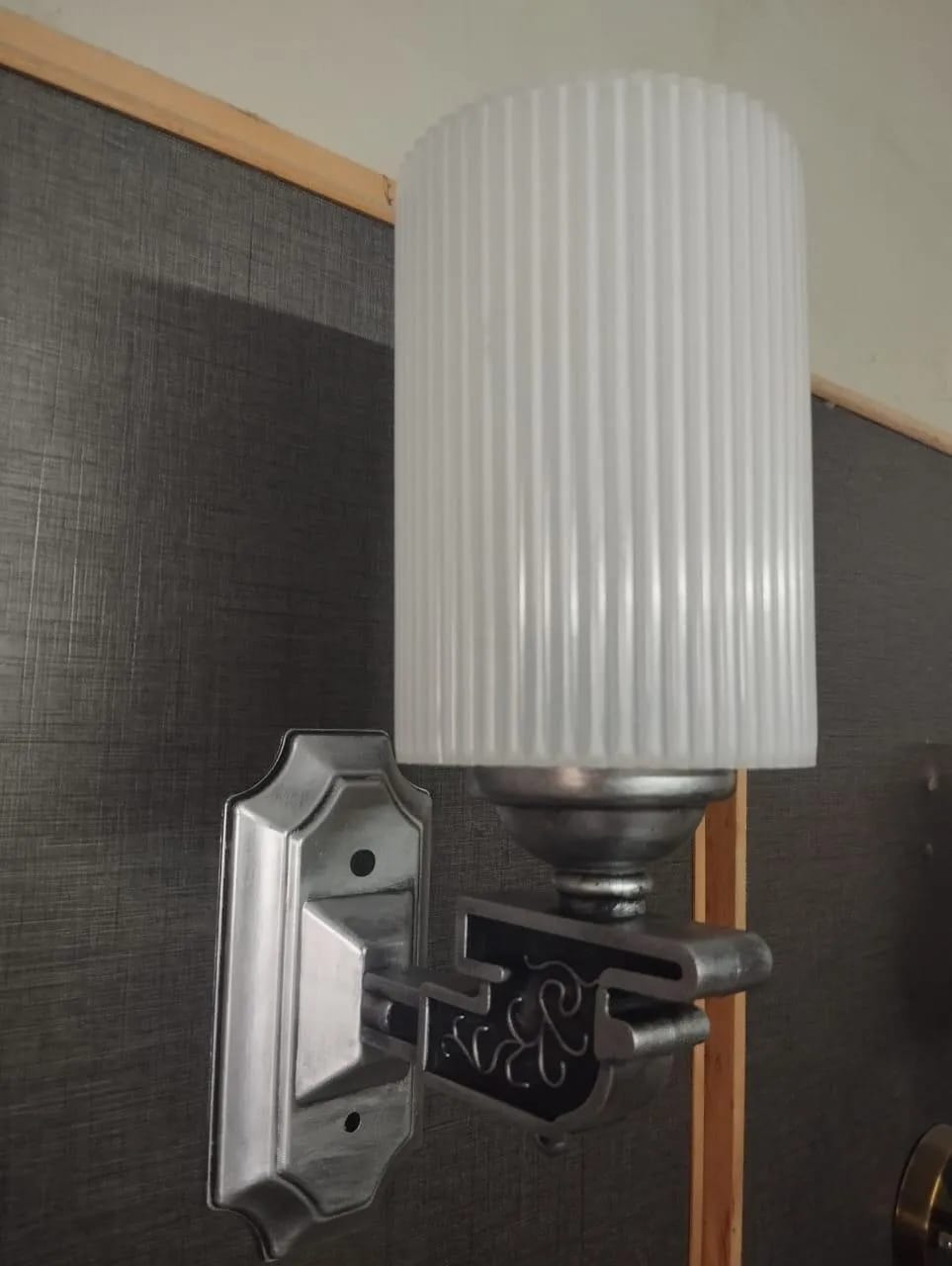 Acrylic Wall Mounted Lamp Holder - Set of 2