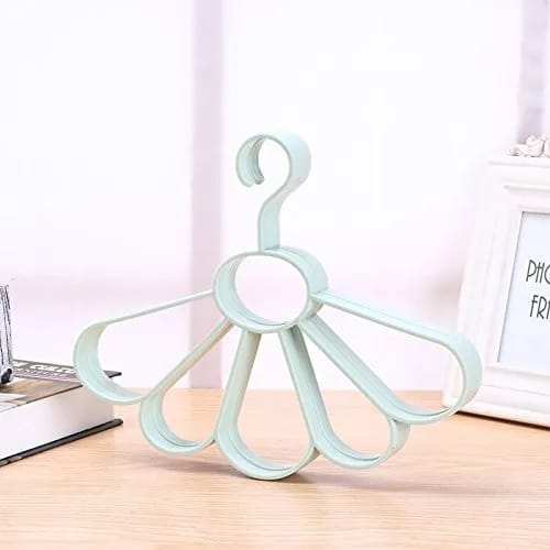 Function Plastic Scarf Hanger 5 Holes Hanger