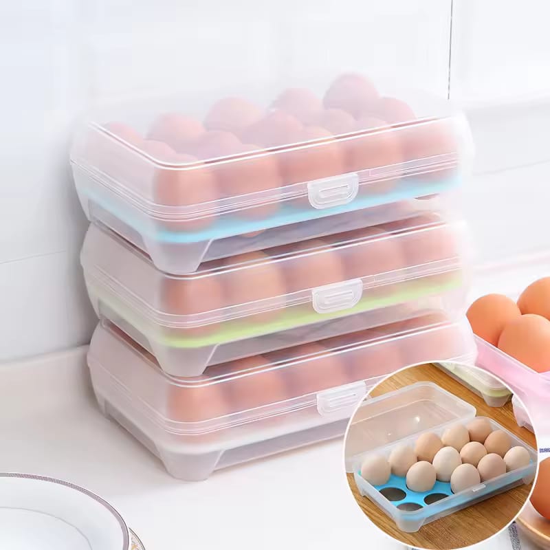 15 Grid Egg Storage Box