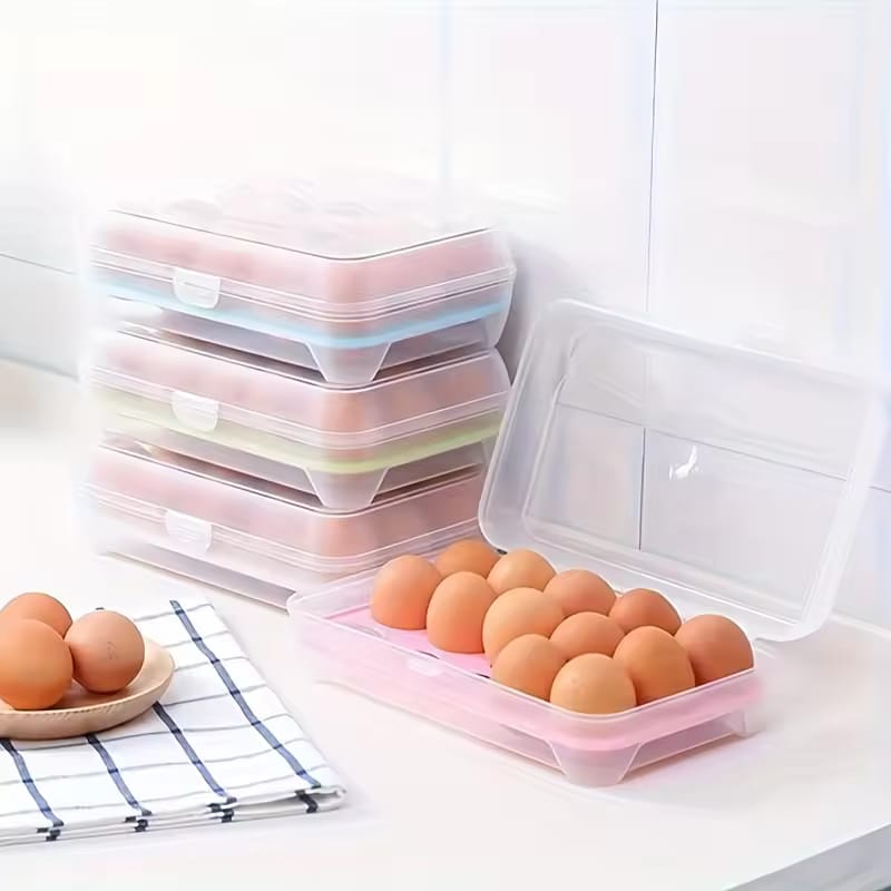 15 Grid Egg Storage Box
