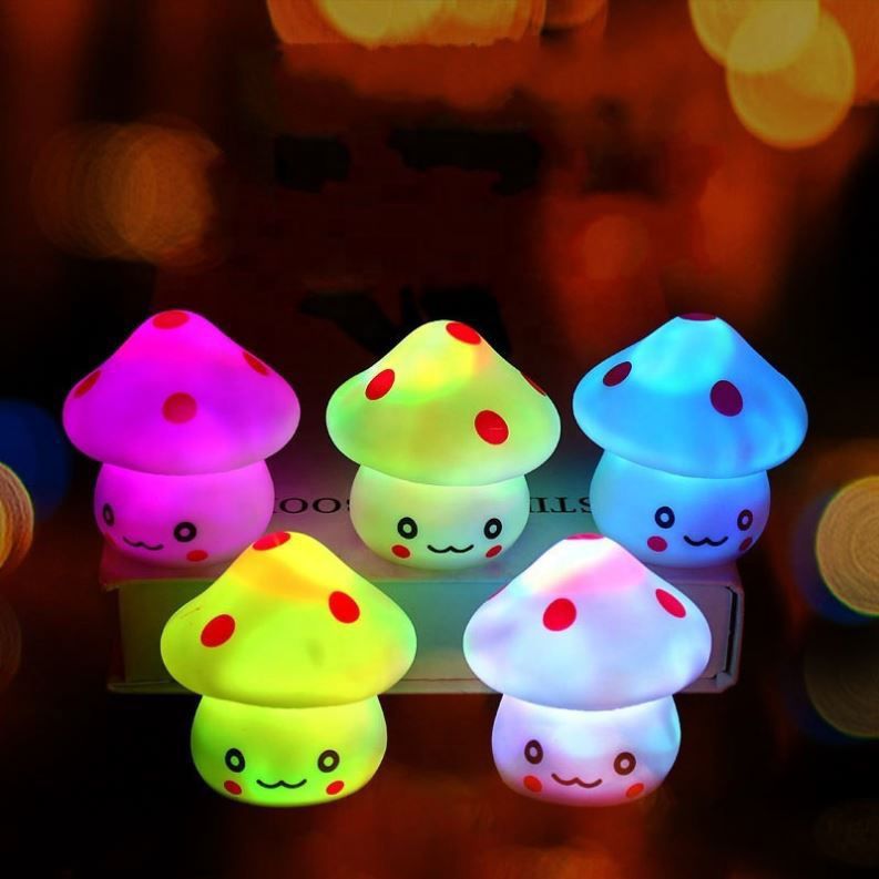 Mini Cute Mushroom Lamp - Each